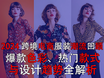2024跨境電商服裝潮流回顧：爆款色彩、熱門款式與設計趨勢全解析