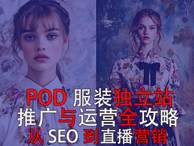POD服裝獨立站推廣與運營全攻略：從SEO到直播營銷