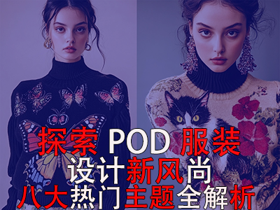 探索POD服裝設(shè)計新風尚：八大熱門主題全解析