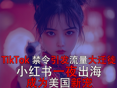 TikTok禁令引發(fā)流量大遷徙：小紅書一夜出海，成為美國新寵