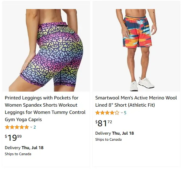 跨境選品，運動服品類運動短褲熱賣