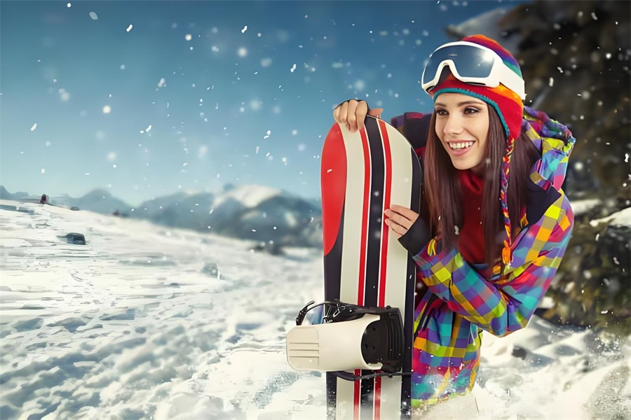 戶外運(yùn)動服裝pod的設(shè)計主題之滑雪