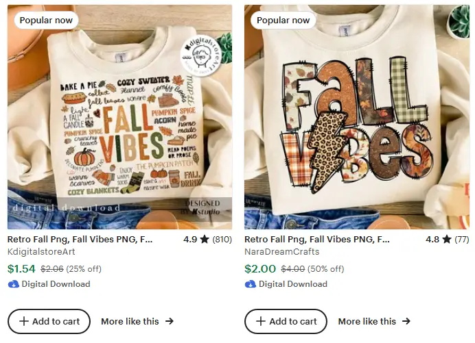 跨境選品思路，秋冬T恤設(shè)計(jì)元素推薦之純粹的秋意