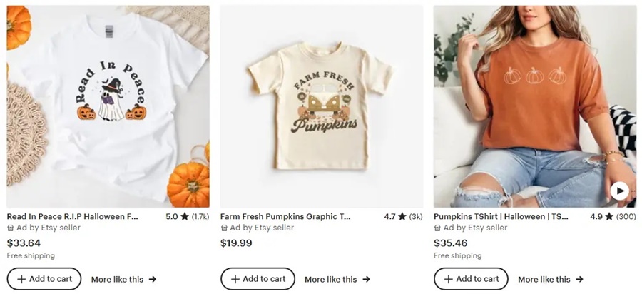 跨境選品思路，秋冬T恤設(shè)計(jì)元素推薦之簡(jiǎn)約文字設(shè)計(jì)